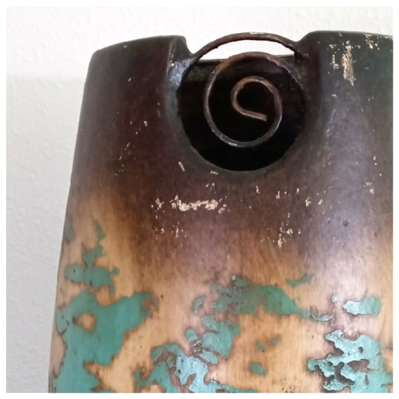 Mexican Rustic Distressed Vase - Picture 9 of 13